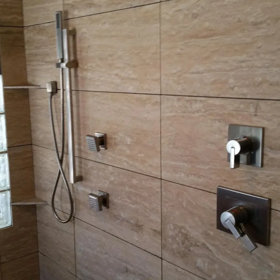 Shower fixture installation for Water Heater Replacement in Pearsall